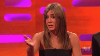 Jennifer Aniston quotFriendsquot Reunion and Her Iconic Hairdo  The Graham Norton Show on BBC America [upl. by Eesdnil421]