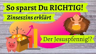 Zinseszins erklärt So sparst Du RICHTIG [upl. by Rind667]