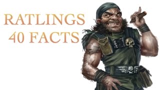 40 Facts and Lore about the Ratlings warhammer 40K [upl. by Nanreh]