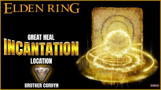 Elden Ring  Great Heal Incantation Location [upl. by Aiekal310]