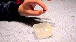 Superconductivity and Magnetic Flux Pinning Demonstration [upl. by Madalyn]