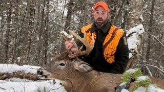 Tracking down a 217lb Maine buck [upl. by Lledyr850]