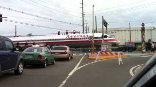 Transportando un Avion de american air line [upl. by Isiad]