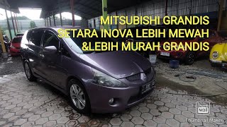 MITSUBISHI GRANDIS 2005 REKOMENDASI MOBIL 3BARIS MEWAH MURAH [upl. by Raybourne]