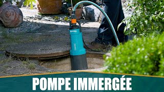 LA MEILLEURE POMPE IMMERGÉE  GARDENA 60005 [upl. by Tnairb]