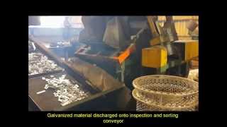 Galvspin Galvanizers  Automated Centrifuge Galvanizing Plant [upl. by Rhtaeh]