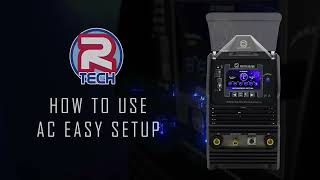 RTech Advanced ACDC TIG  How To Use AC Easy Setup [upl. by Asiela898]