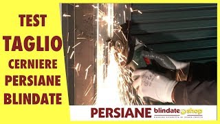 Test Cerniere AntiStrappo Persiane  Blindateshop [upl. by Yul194]