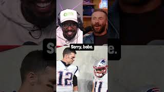 Julian Edelmans NFL impressions are comedy 😂 [upl. by Boelter]