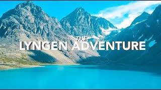 The LYNGEN ADVENTURE🇳🇴  stunning mountains and lakes drone shots included [upl. by Nylodnew]