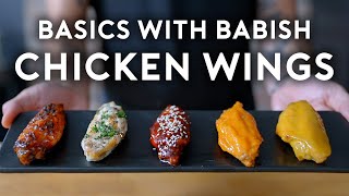 How to Make the Best Wings at Home  Basics with Babish [upl. by Hgielanna813]