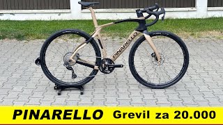 Pinarello Grevil złoty Gravel carbon i di2 z pomiarem mocy poniżej 20000 zł Podoba Wam się Włoch [upl. by Eojyllib]