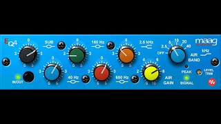 Maag Audio EQ4 [upl. by Atiuqiram]