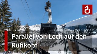 Doppelt hält besser  Die Rüfikopfbahn in Lech am Arlberg [upl. by Diarmid]