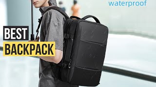 Best Backpack For Men  Travel Men Business Laptop Backpack Review [upl. by Ruhnke257]