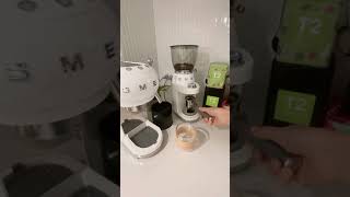 Smeg coffee machine and grinder tutorial [upl. by Brady]