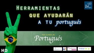 HERRAMIENTAS para aprender PORTUGUÉS  Conjugame  Priberam  Word Reference y Linguee [upl. by Resee]