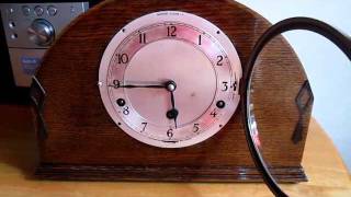 Garrard Triple Chime Mantle Clock Plays Whittington Winchester And Westminster [upl. by Gorges]