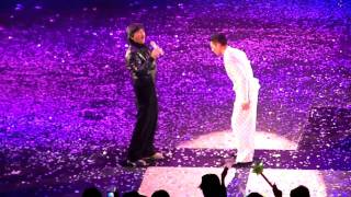 George Lam 林子祥  Andy Lau 刘德华 Unforgettable Concert 01012011  凭着爱 [upl. by Motteo]