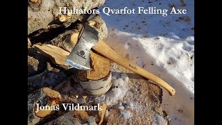 Hultafors Qvarfot Felling Axe  Jonas Vildmark [upl. by Aneehsar554]