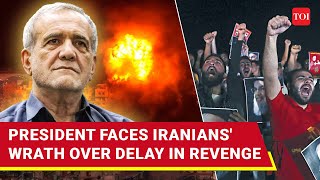 Attack Israel Else Iran On Boil As President Blocks Khameneis Revenge Strike Order [upl. by Nauqram]