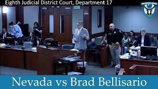 The State of Nevada vs Bradley Bellisario July 8 2024 [upl. by Rizika]