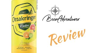 Ottakringer Radler Citrus  Ottakringer Brauerei AG  Beer Review [upl. by Adnamra578]