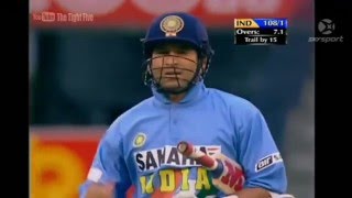 Sachin Tendulkar 72 off 27 Balls vs New Zealand Cricket Max International 2002 [upl. by Lucrece950]