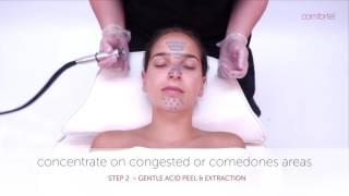 Comfortel AquaGlo 3 Step Facial using HydradermabrasionHydra Microdermabrasion [upl. by Arnoldo753]