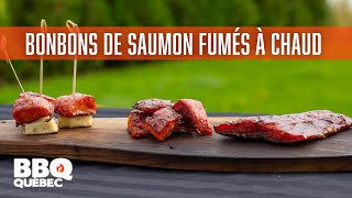 Bonbons de saumon fumés à lérable  La fameuse recette de JP BBQ Master [upl. by Sanborne308]