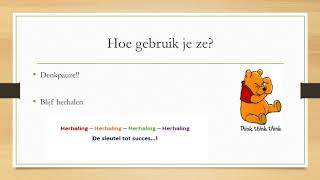 Hoe gebruik je flashcards [upl. by Ethelind26]