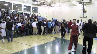 Crazy Buzzer Beater LB Poly vs Bullard High School Boys Basketball [upl. by Hamburger]