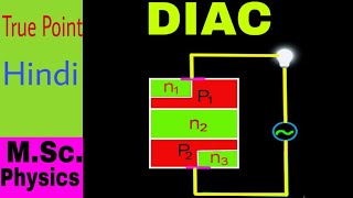 🔴 DIAC in Hindi  Diac Construction and Working  Power Electronics [upl. by Akinnor]