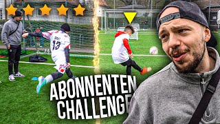 XXL ABONNENTEN FUßBALL CHALLENGE mit epischen GEWINNEN [upl. by Harbed30]