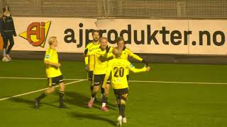 PostNordligaen avd 2  runde 22 Bærum SKGodset 2 40 30 [upl. by Rebliw]