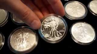 Complete American Silver Eagle Set 19862015 Coin Collection [upl. by Conant]