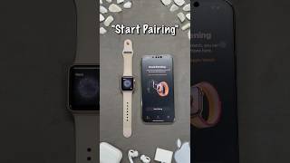 How to Pair Apple Watch with new iPhone [upl. by Nwahsear]