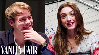 Stranger Things Charlie Heaton amp Natalia Dyer Take Lie Detector Tests  Vanity Fair [upl. by Iidnarb]