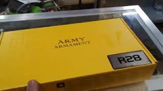 Airsoft pistol Kimber warrior R28 Army Armament [upl. by Imehon]