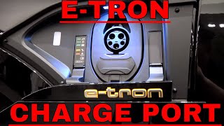 Audi ETron Charge Port Charge Screen and Portable Cable Part 7 [upl. by Ilyak970]