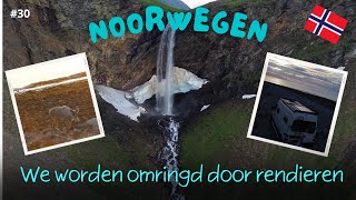 Rendieren Om De Camper En Een Prachtige Waterval Camperleven Noorwegen 30 [upl. by Roux]