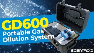 Scentroid GD600 Portable Gas Dilution System Breakdown Video [upl. by Eugenie797]