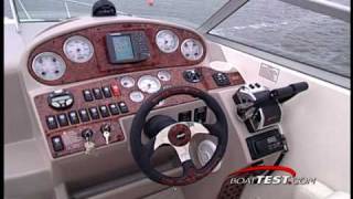 Rinker 300 Fiesta Vee Expres Cruiser Performance Test  By BoatTestcom [upl. by Yregerg850]