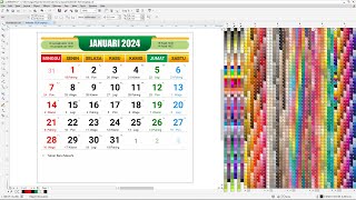 Kalender Jawa Januari 2024 Versi Lengkap [upl. by Nneb408]