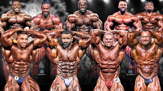 MR OLYMPIA  COMPLETE LINEUP 20 CONTESTANTS [upl. by Ahcorb]