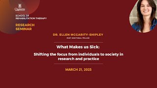 What Makes us Sick Shifting the focus from individuals to society in research and practice [upl. by Moshe]