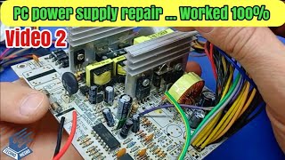 اصلاح باورسبلاى شورت 2  Power supply short repair 2 [upl. by Sielen507]