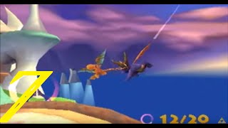 Ocean Speedway  Spyro 2 Riptos Rage 100 Walkthrough quot732quot No Commentary [upl. by Anaihk]