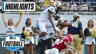 Condensed Game Gator Bowl  Rutgers vs Wake Forest  Dec 31 2021  Big Ten Football [upl. by Joyan]