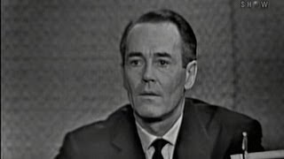 Whats My Line  Henry Fonda Gig Young panel Jan 15 1961 [upl. by Wiebmer719]